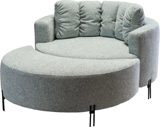 Аплис кресло + пуф